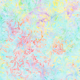 Floralicious Batiks - Leaf Tendrils Cupcake Yardage