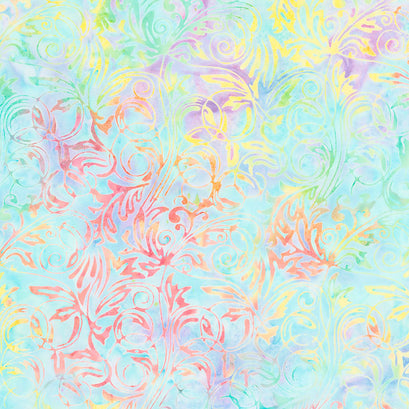 Floralicious Batiks - Leaf Tendrils Cupcake Yardage