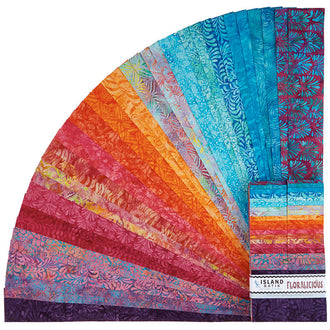 Floralicious Batiks Strips