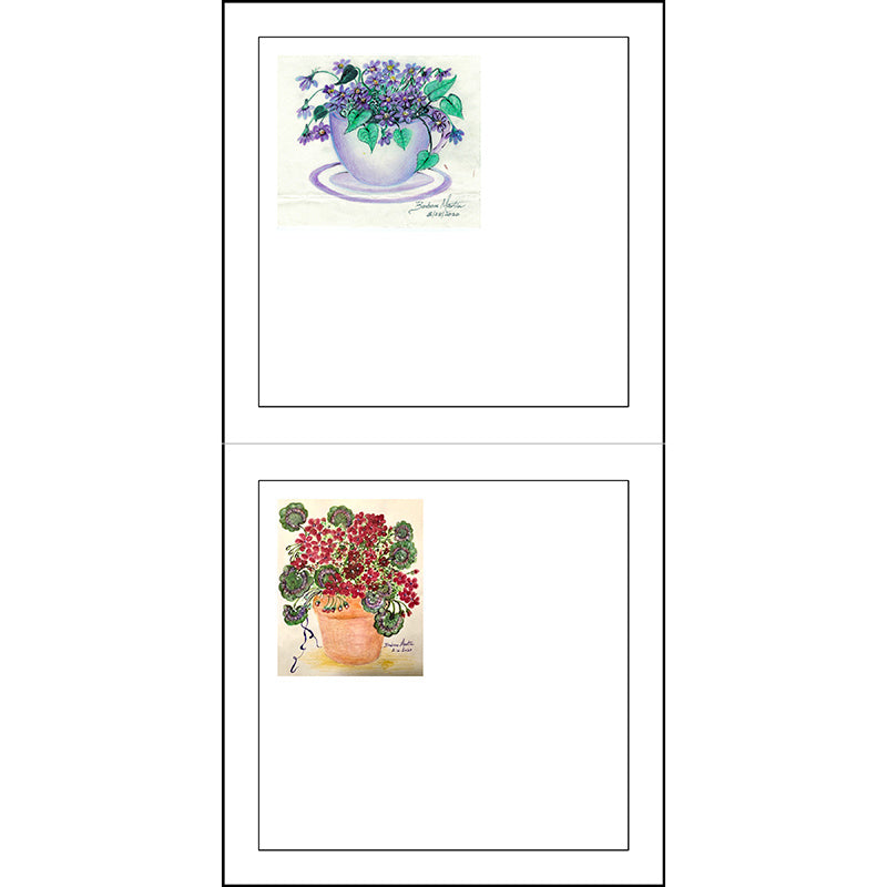 Florals Digitally Printed Quilt Labels Primary Image