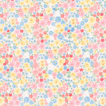 Flower Garden - Small Floral Blush Yardage