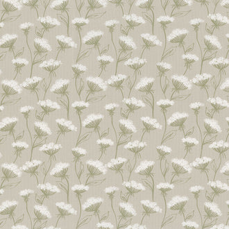 Flower Pot - Queen Anne Meadow Taupe Yardage