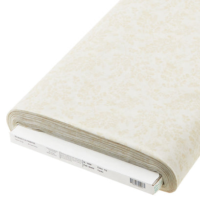 Flower Study - Maidenhair Fern Cream 15 Yard Bolt