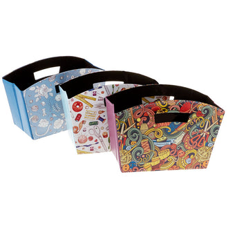 Foldable Craft Storage Bin 3 pc Set