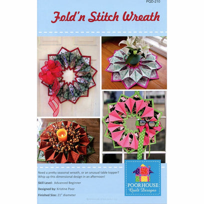 Fold'n Stitch Wreath Pattern
