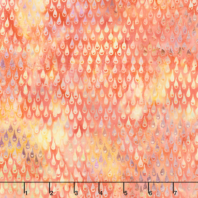 Forecast Batiks - Rain Citrine Yardage