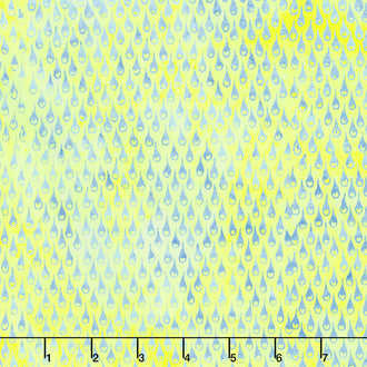 Forecast Batiks - Rain Leaf Yardage