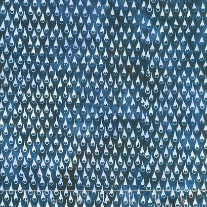 Forecast Batiks - Rain Navy Yardage