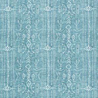 Forest Fable - Stripe Teal Yardage