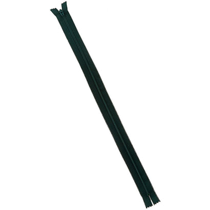Forest Green 16" Polyester Zipper
