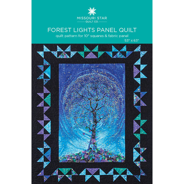 Forest Lights Panel Quilt Pattern by Missouri Star