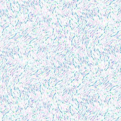 Forest Magic - Swirl Purple Yardage