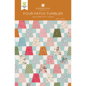 Four-Patch Tumbler Quilt Pattern by Missouri Star