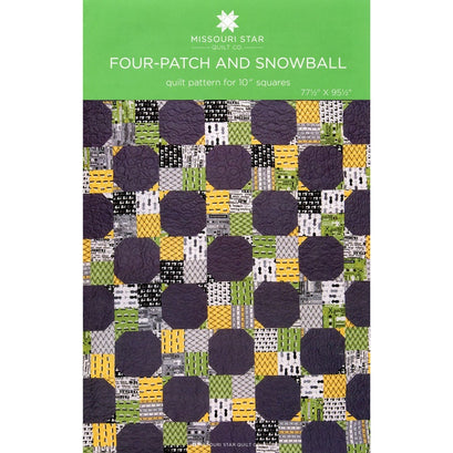 Four Patch and Snowball Quilt Pattern by Missouri Star
