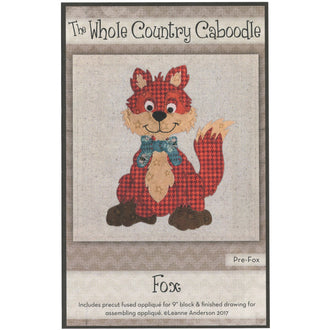Fox Precut Appliqué Pack