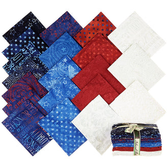 Freedom 2 Batiks Fat Quarter Bundle