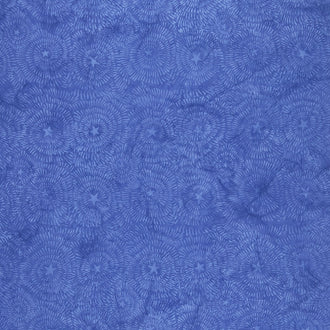 Freedom 2 Batiks - Star Burst Navy Yardage