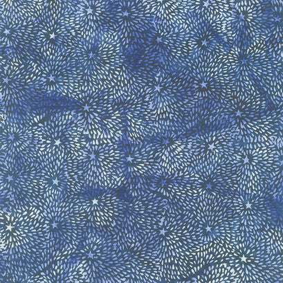Freedom 2 Batiks - Star Flower Universe Yardage