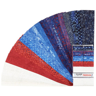 Freedom 2 Batiks Strips