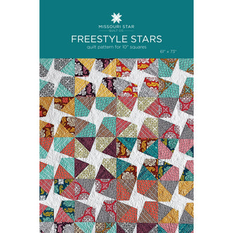 Freestyle Stars Quilt Pattern by Missouri Star