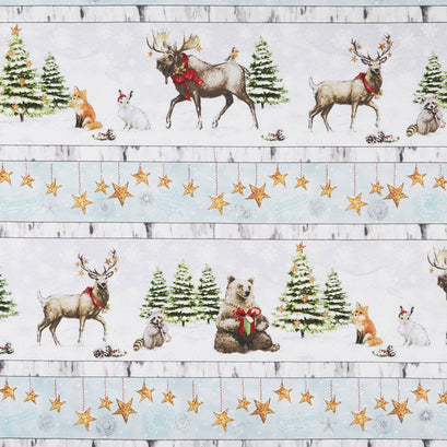 Friendly Gathering - Repeating Stripe Multi Yardage