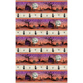 Frightful Night - Haunted Repeating Stripe Multi Yardage