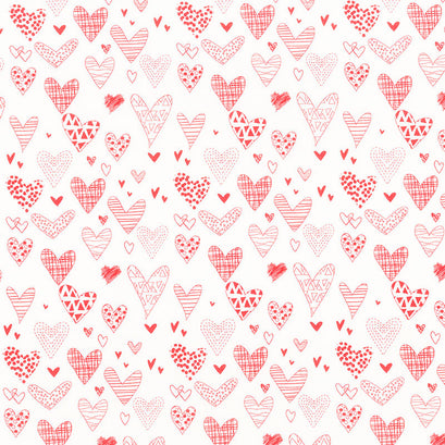 From the Heart - Hearts Cream Yardage