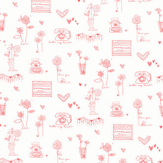 From the Heart - Main Cream Yardage
