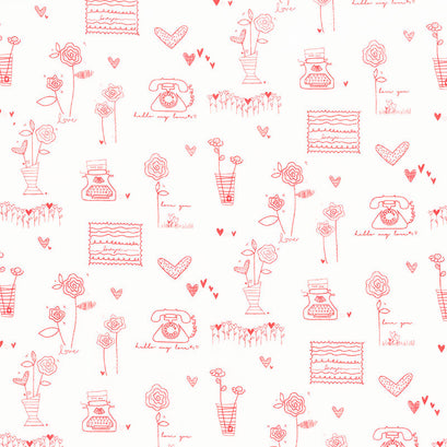 From the Heart - Main Cream Yardage