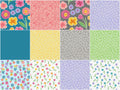 Full Bloom 2 Favorites 5" Squares