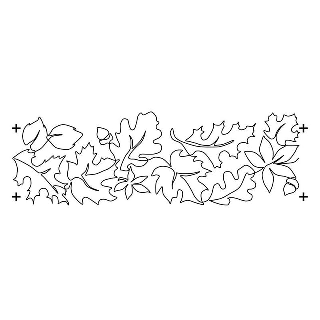 Full Line Stencil - Autumn Wind