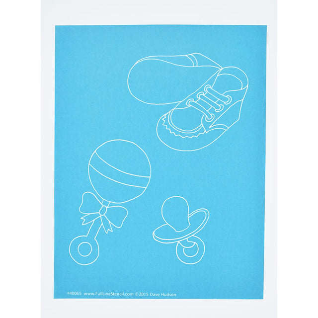 Full Line Stencil - Baby's Favorites Primary Image