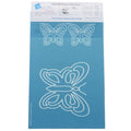 Full Line Stencil - Butterfly Motif & Border Stencil
