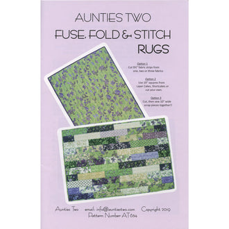 Fuse, Fold & Stitch Rugs Pattern