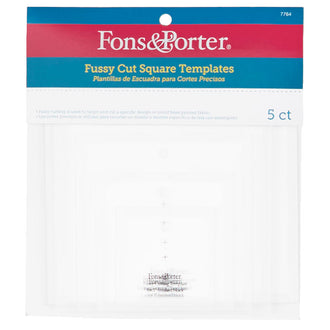 Fussy Cut Templates