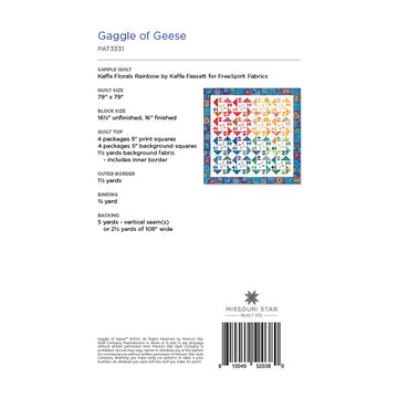 Gaggle of Geese Quilt Pattern by Missouri Star Alternative View #1