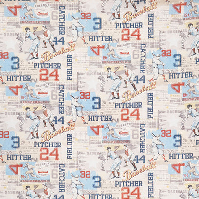 Game Time - American Pastime Light Blue Yardage
