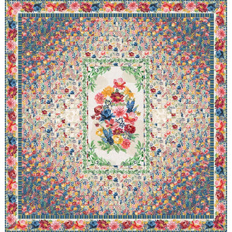 Garden Charm Bed Quilt Kit