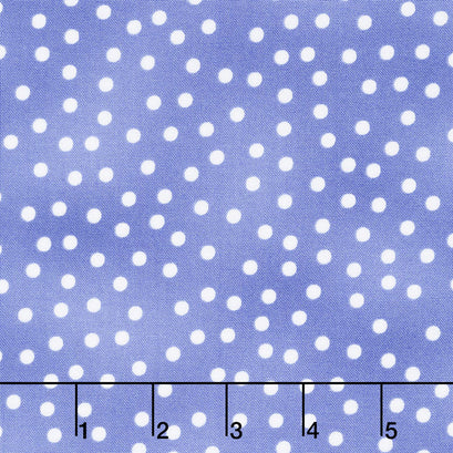 Garden Gathering - Dots Blue Yardage