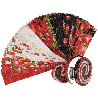 Garden Rose 2.5" Strips