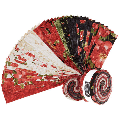 Garden Rose 2.5" Strips