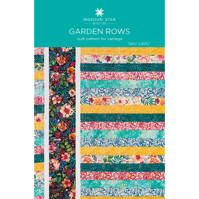Garden Rows Quilt Pattern by Missouri Star Primary Image