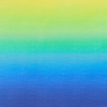 Gelato Ombre - Blue to Teal to Yellow Yardage Primary Image