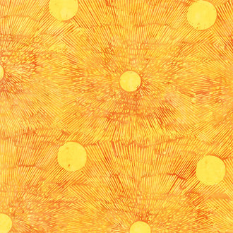 Gemstones Batiks - Sunset Spicy Mustard Yardage