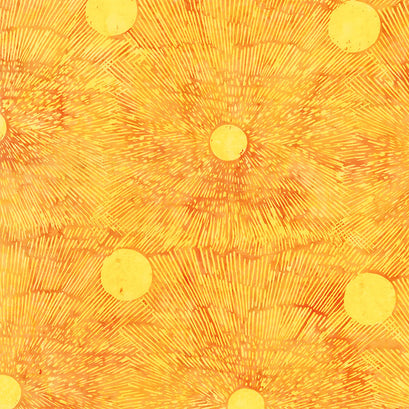 Gemstones Batiks - Sunset Spicy Mustard Yardage