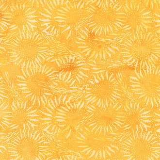 Gemstones Batiks - Wheat Sunflower Butter Yardage