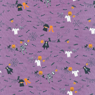 Ghouls and Goodies - Spooky Clothesline Witches Brew Yardage