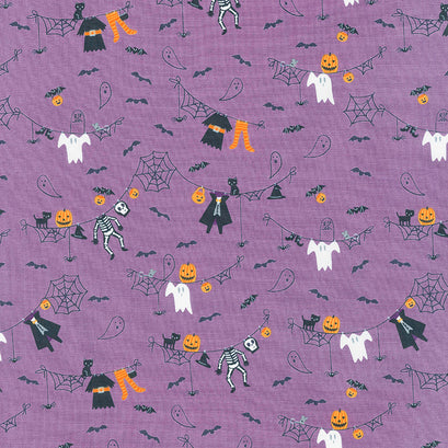 Ghouls and Goodies - Spooky Clothesline Witches Brew Yardage