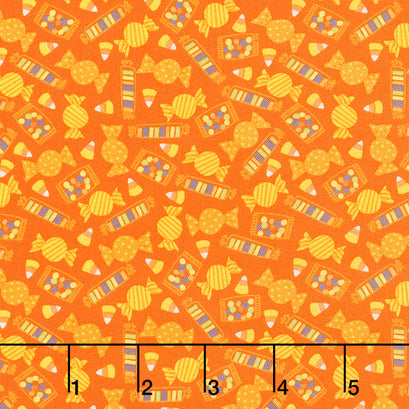 Ghouls and Goodies - Treats and Treats Pumpkin Yardage