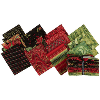 Gilded Rose Metallic Fat Quarter Bundle